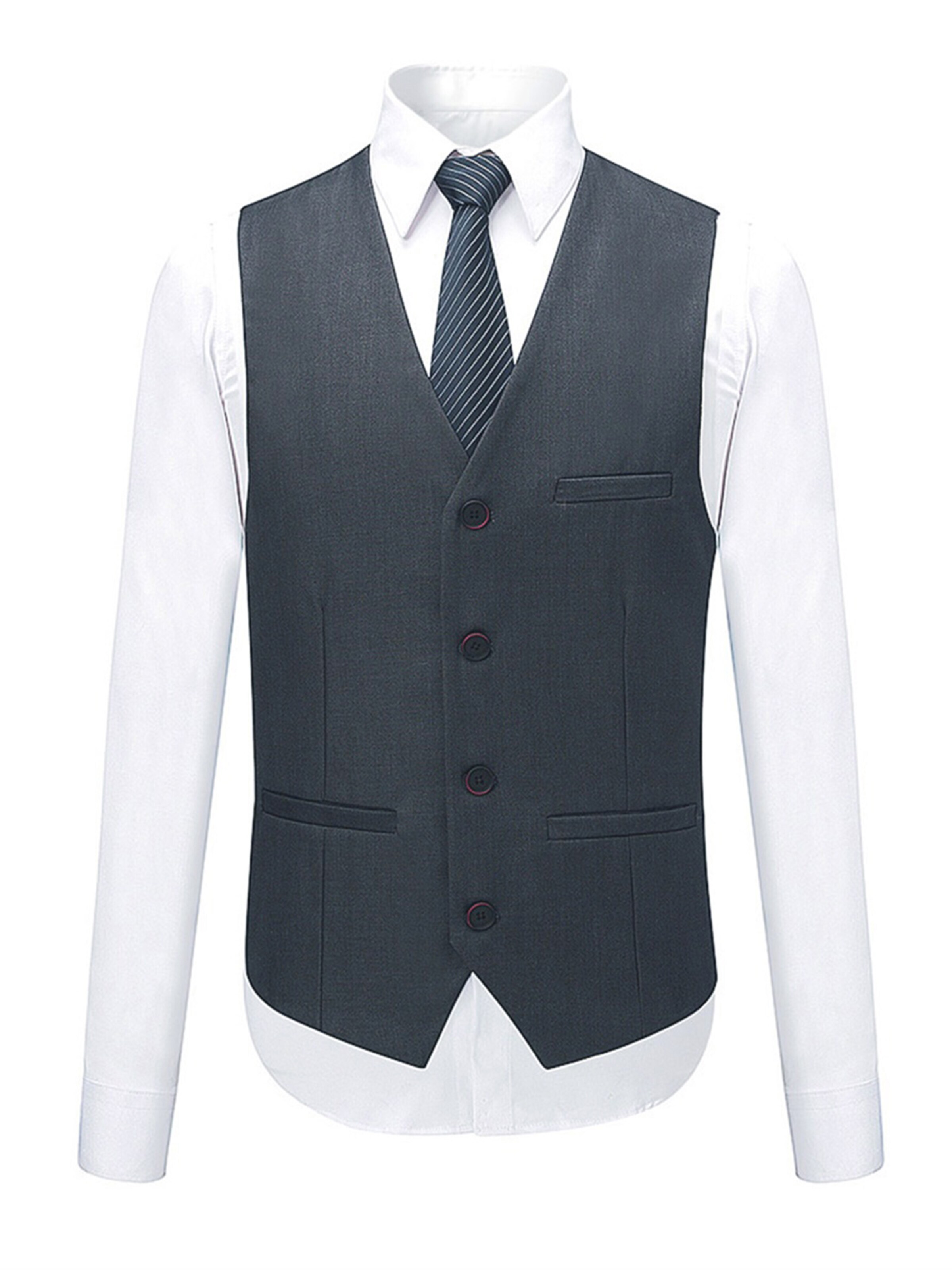 YOUTHUP Slim fit Suit 'Dreiklang' in Grey