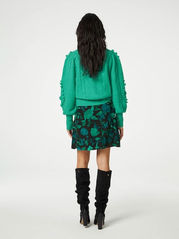 Fabienne Chapot Knit Cardigan 'Pop' in Green