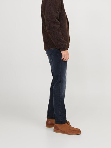 JACK & JONES Slimfit Jeansy 'JJGLENN FOX' w kolorze niebieski