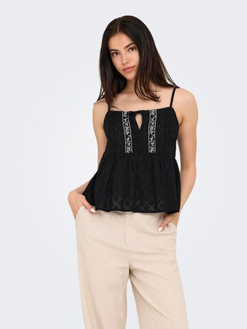 ONLY Top in Zwart: voorkant