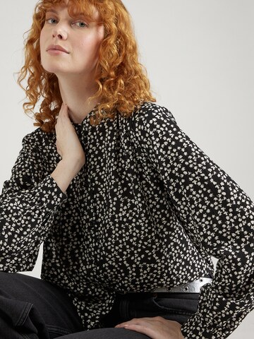 Camicia da donna di QS in nero