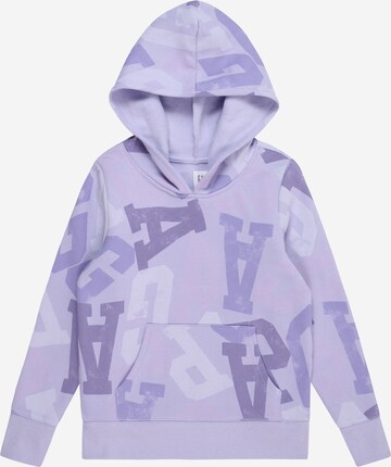 Sweat-shirt GAP en violet : devant