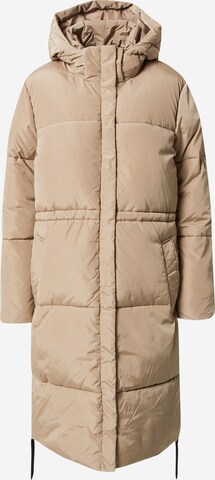 Manteau mi-saison SECOND FEMALE en beige : devant