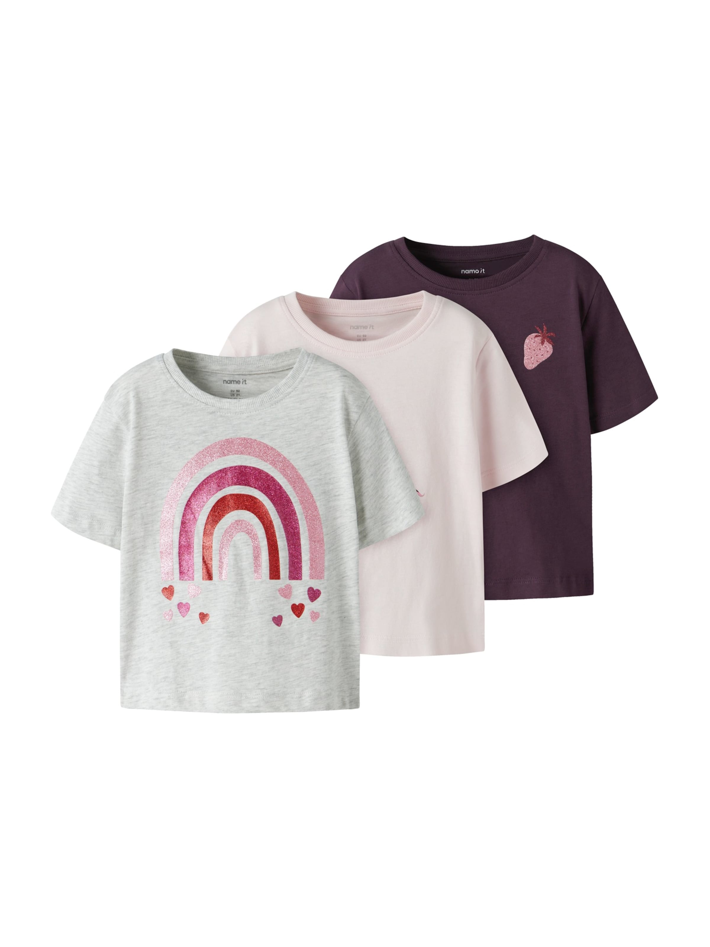 NAME IT Shirt 'NMFBELINA' in Red, Item view