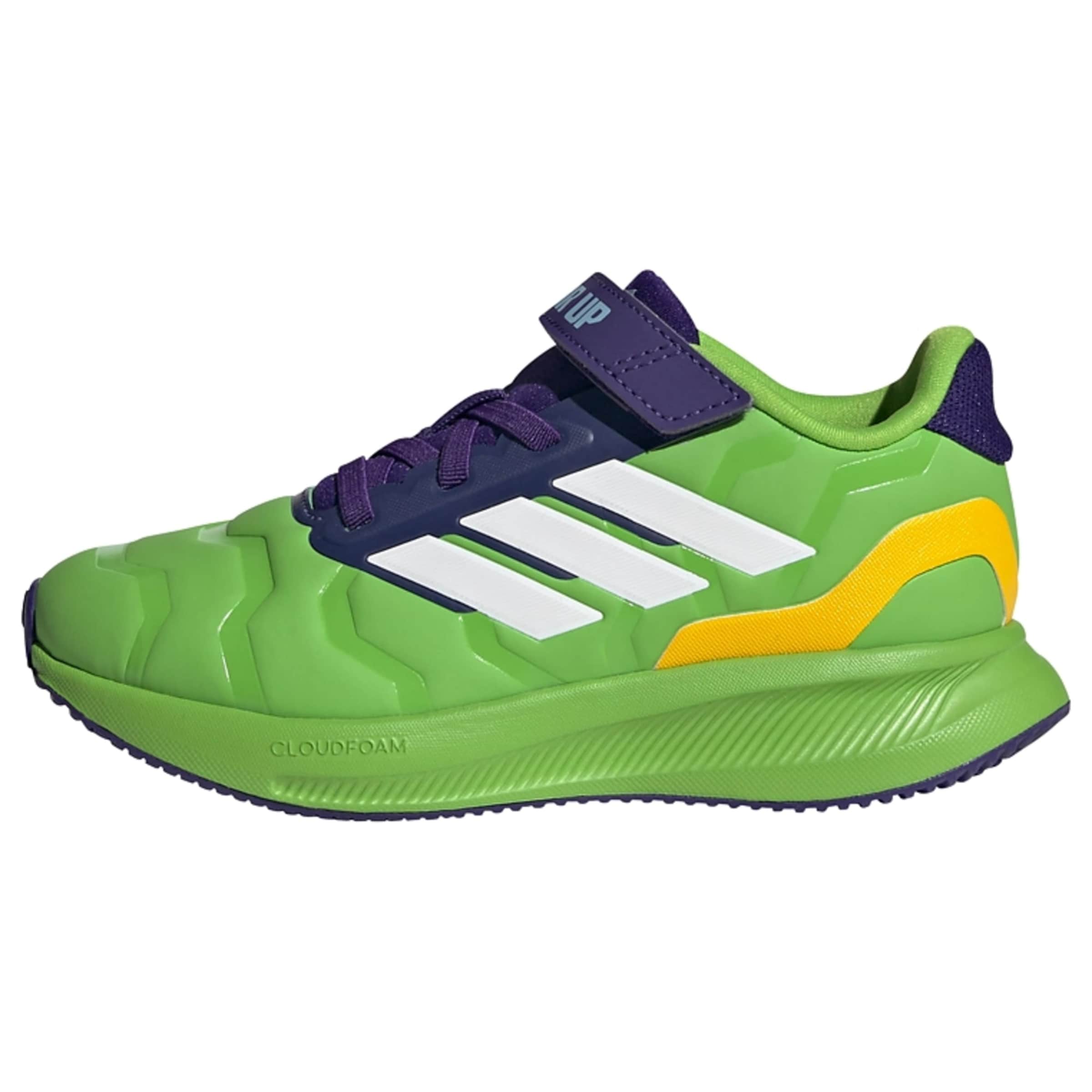 Sneaker 'Iron Hulk Runfalcon 5' di ADIDAS SPORTSWEAR in verde: frontale