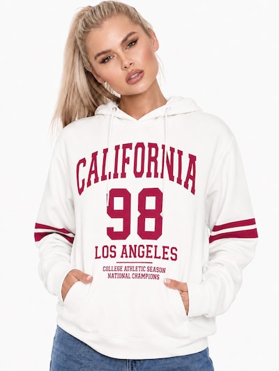 Worldclassca Oversizepullover 'California 98'‌‌‌‌‌‌‌‌‌ in S-L in offwhite, Produktansicht