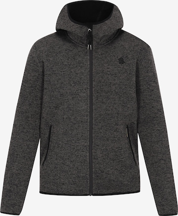 Jachetă  fleece de la Schmuddelwedda pe gri: față