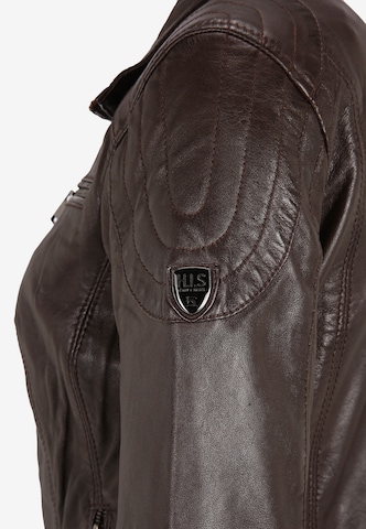 H.I.S Lederjacke in Braun