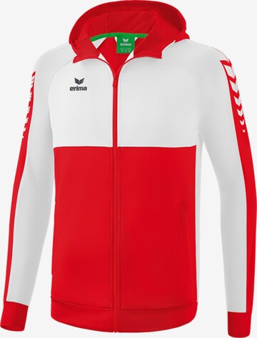 ERIMA Athletic Jacket in Red: front