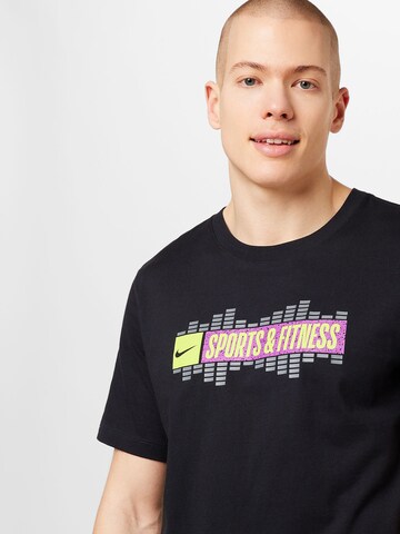 T-Shirt fonctionnel NIKE en noir