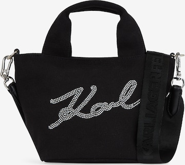 Karl Lagerfeld - Malas de tiracolo em preto: frente