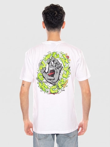 Santa Cruz Bluser & t-shirts 'Slime Scream White' i hvid