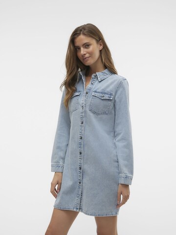VERO MODA Μπλουζοφόρεμα 'Jennie' σε μπλε: μπροστά