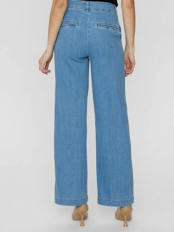 NÜMPH Regular Farkut 'Amber' värissä sininen