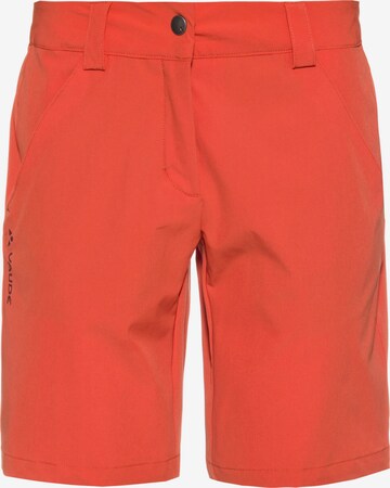 VAUDE Outdoor Pants 'Neyland' in Orange: front