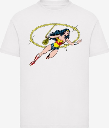 F4NT4STIC T-Shirt 'Wonder Woman Lasso of Truth' in Weiß: Vorderseite