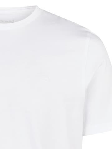 redmond Shirt 'Basic'‌ in Weiß