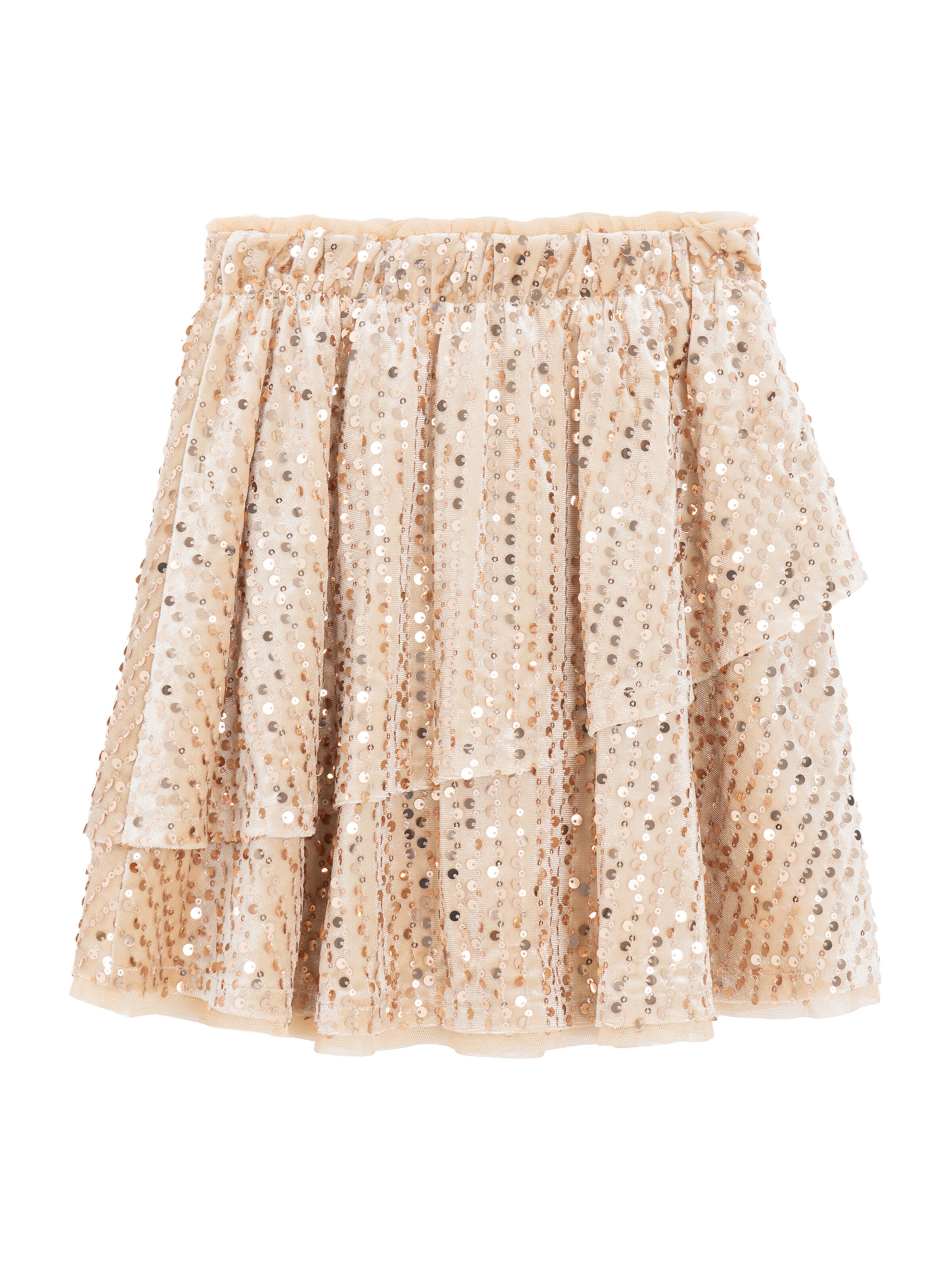 Cool Club Spódnica w kolorze beżowy: tył