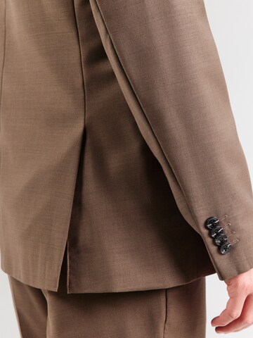 Jack & Jones Premium Szabványos Öltöny 'JPRSOLARIS' - barna