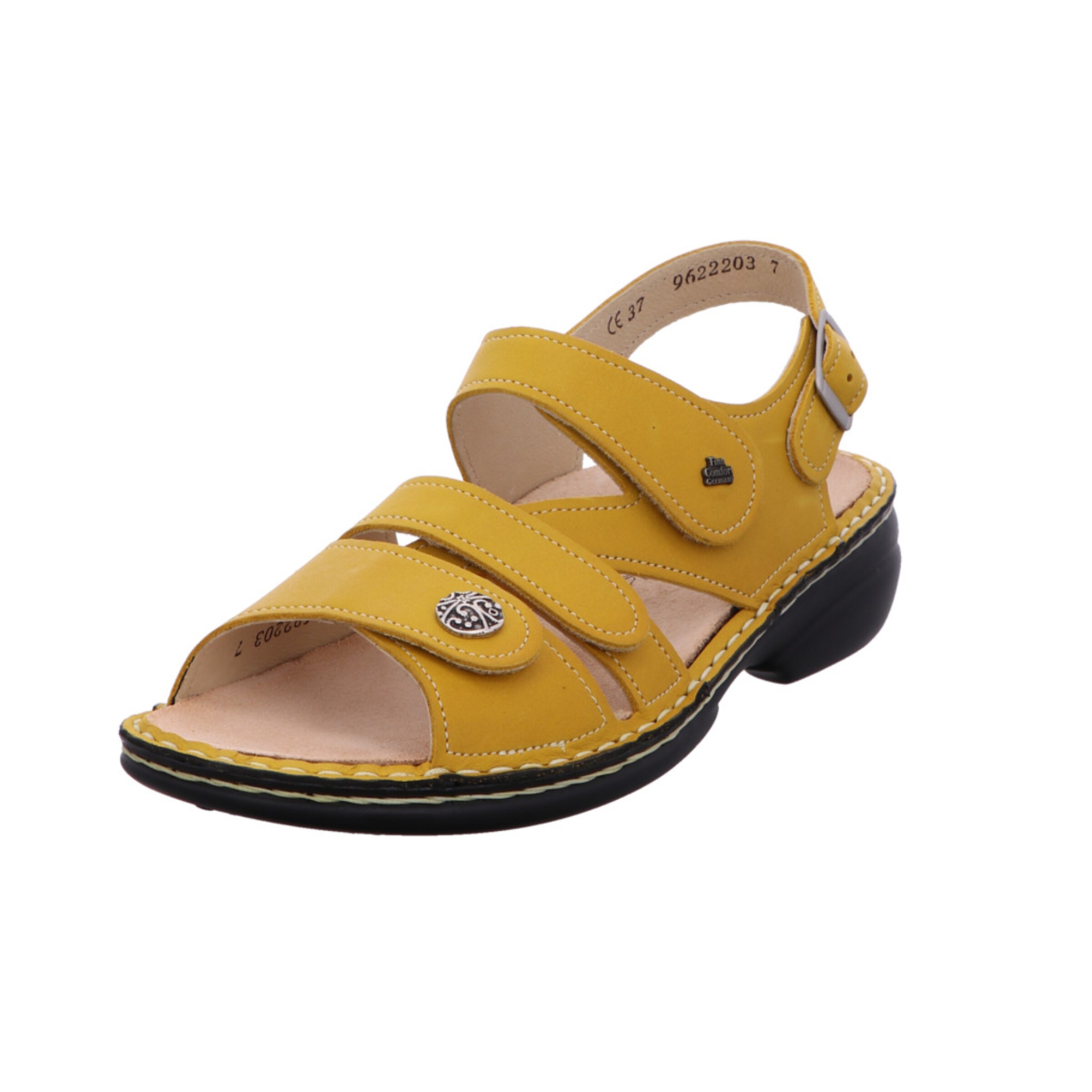 Finn Comfort Sandal 'Gomera' in Yellow: front