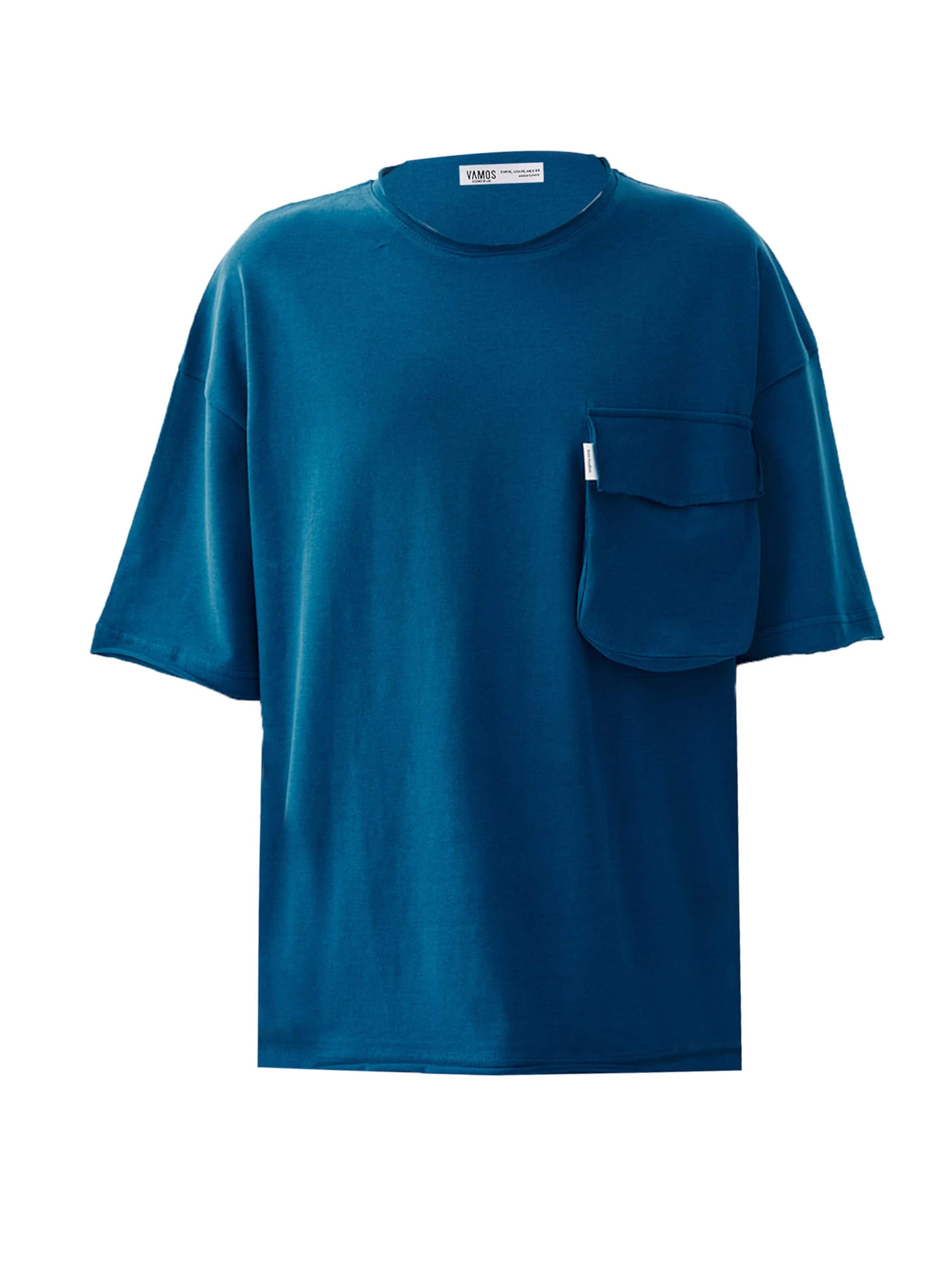 VAMOS CLOMajica - plava boja: prednji dio