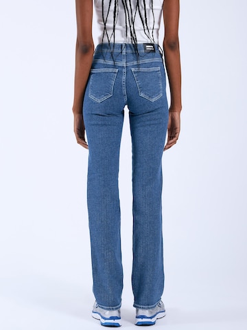 Dr. Denim Skinny Jeans 'Lexy Straight' in Blauw