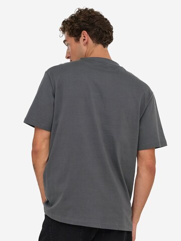 Only & Sons Shirt 'Onsfred' in Grey
