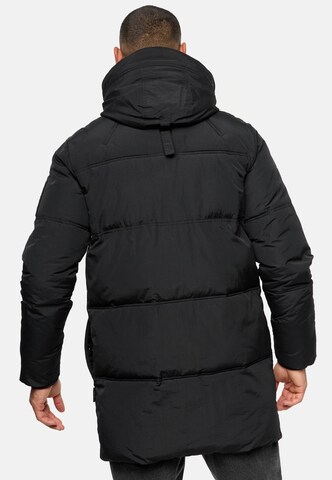 Parka d’hiver ' Mylo ' INDICODE JEANS en noir