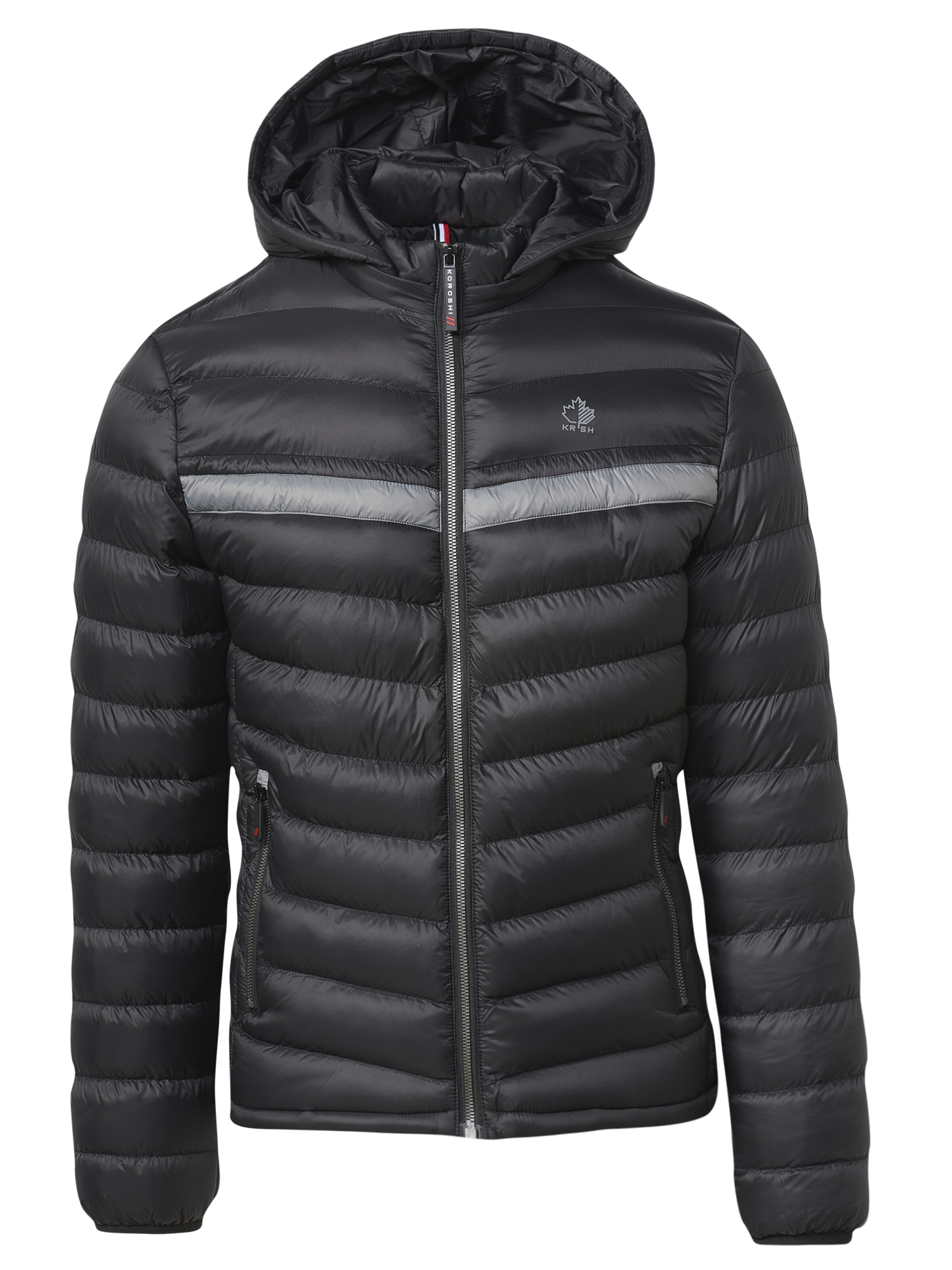 KOROSHI Зимняя куртка в Черный: спереди