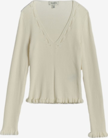 Pull-over Bhoem en beige : devant