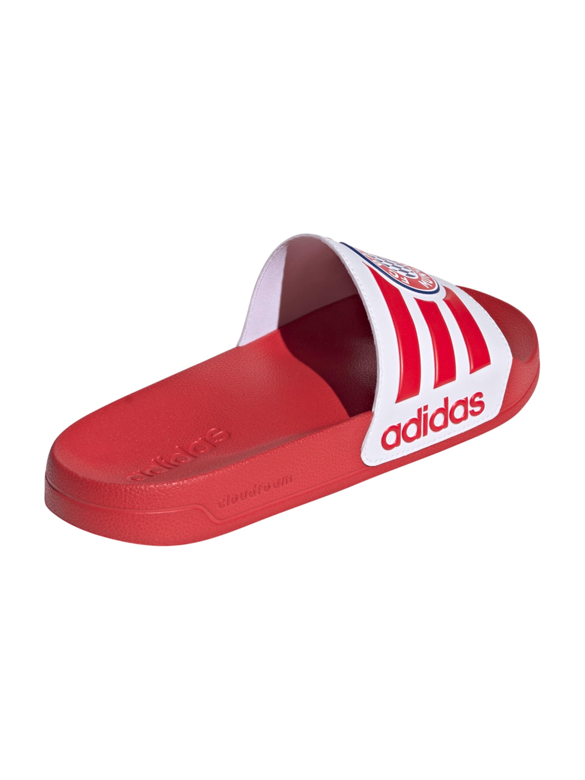 Zoccoletto 'Adilette Bayern Munich' di ADIDAS SPORTSWEAR in bianco