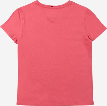 T-Shirt 'Essential' TOMMY HILFIGER en rose