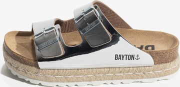 Bayton Pantofle 'Alcee' – stříbrná: přední strana