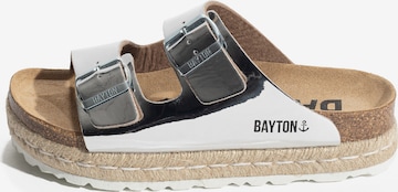 Bayton Pantolette 'Alcee' i silver: framsida