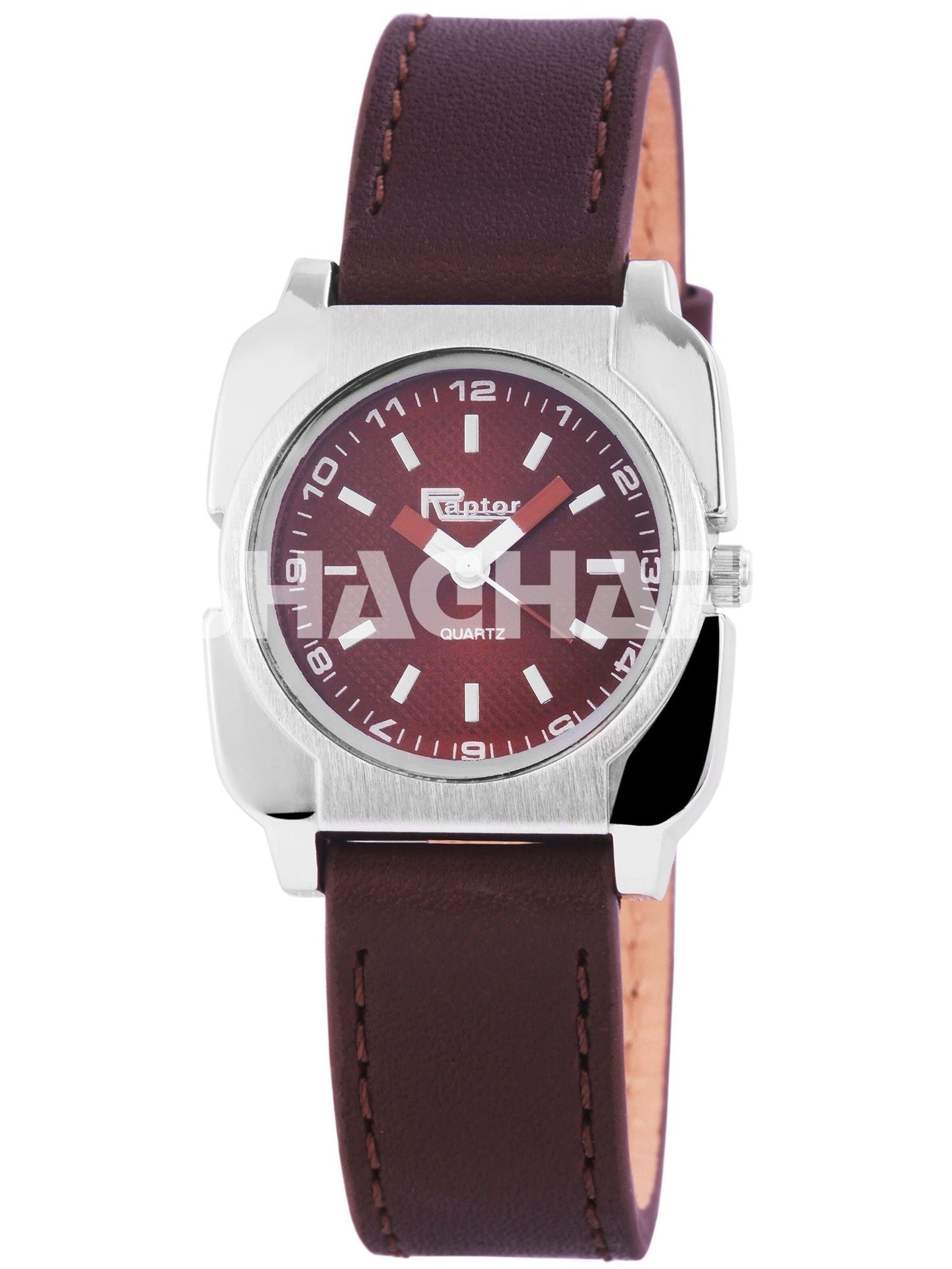 Raptor Analog Watch '3 ATM' in Brown