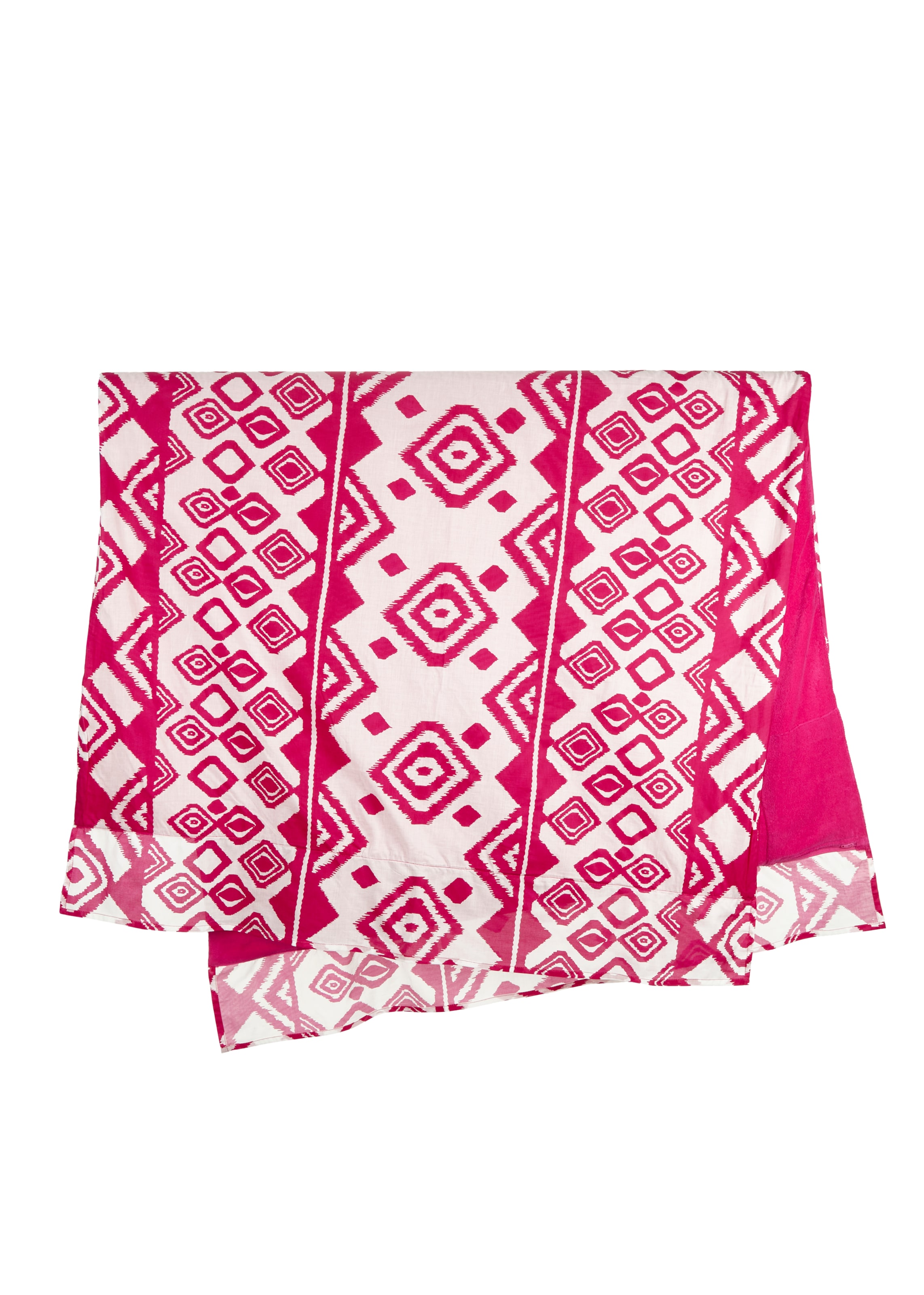 LASCANA Beach Towel in Pink: front