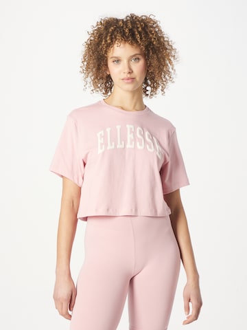 ELLESSE T-Shirt 'Lanetto' in Pink: predná strana
