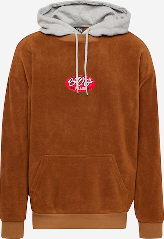 Pull-over BDG Urban Outfitters en marron : devant