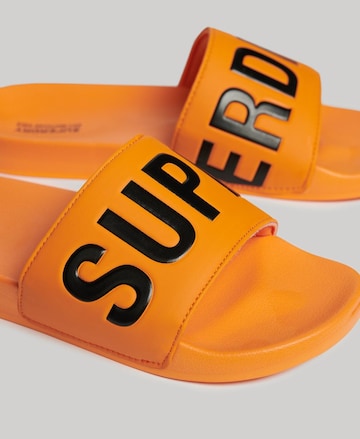 Superdry Badeschuh 'Core' in Orange