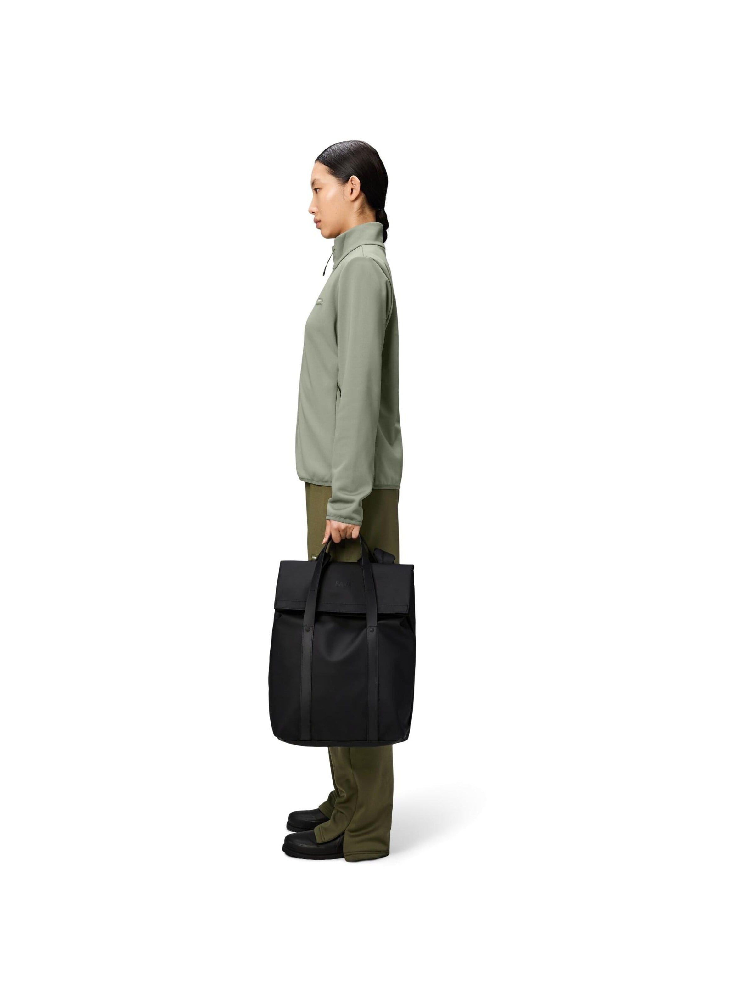 RAINS Backpack '2 Way' in Black