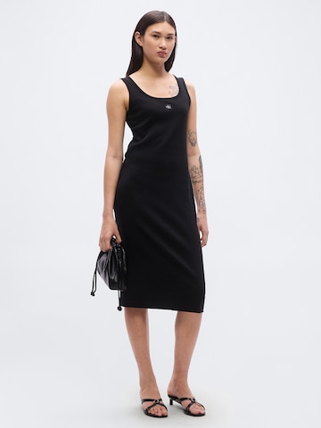 Calvin Klein Jeans Šaty – černá
