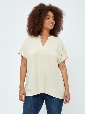 T-shirt 'Rosalinda' Peppercorn en beige : devant