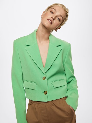 MANGO Blazer 'BOTONI' i grønn: forside