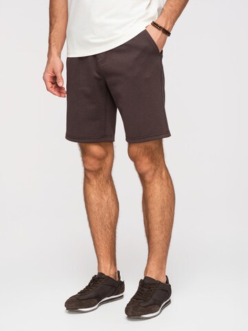 Ombre Regular Pants in Brown