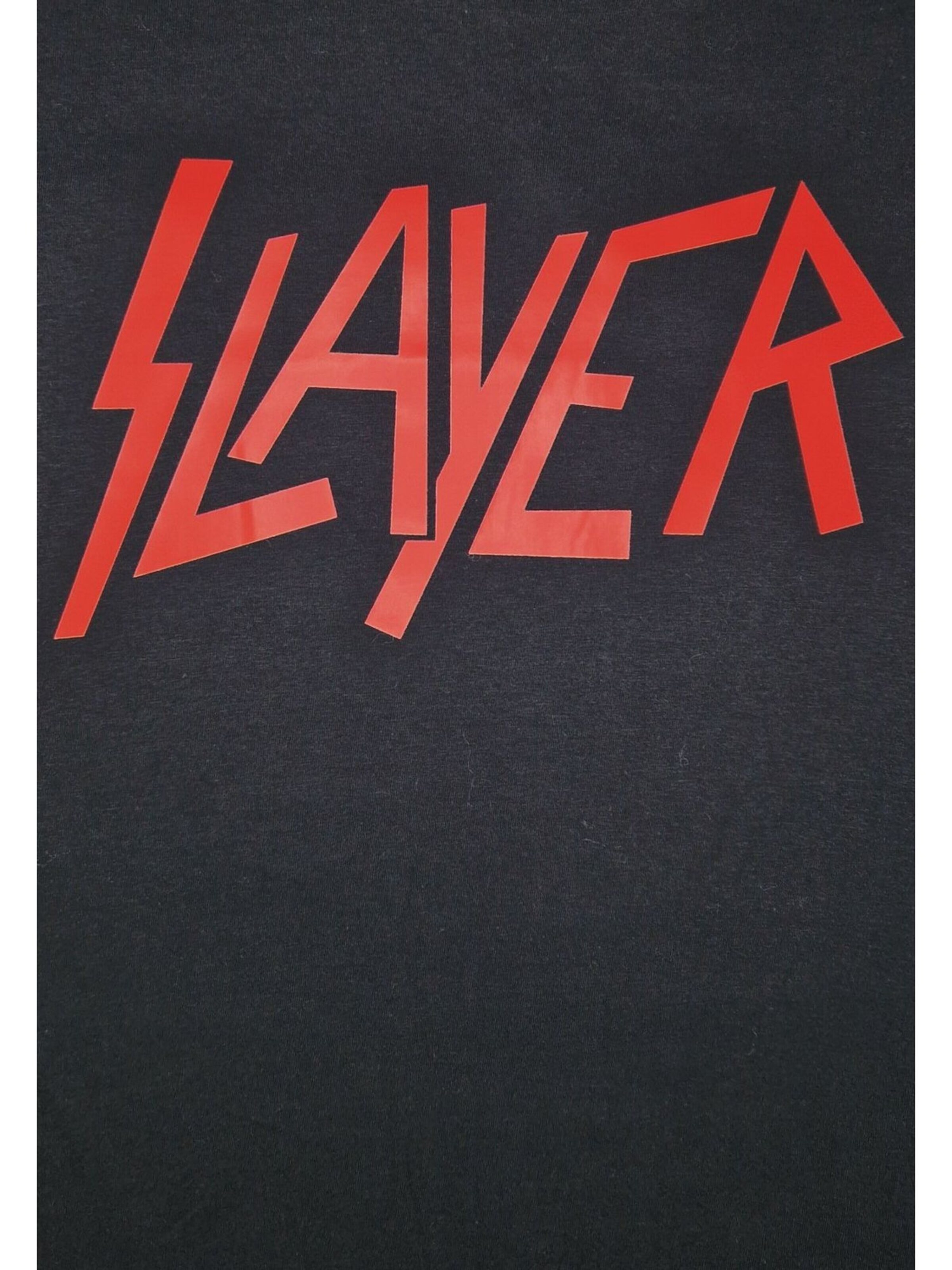 Slayer - Camiseta 'Slayer Reign in Blood Logo T-Shirt' en negro
