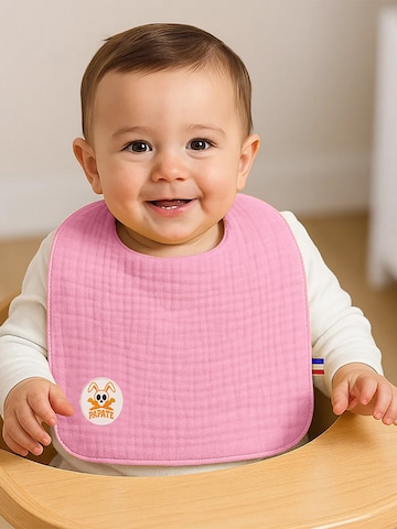 Bavette PAPATE en rose : devant