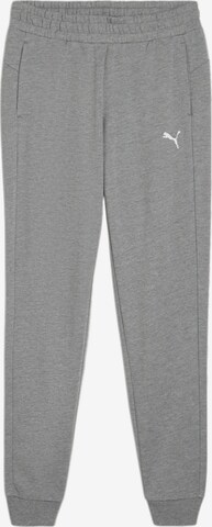 PUMA Tapered Workout Pants in Grey: front