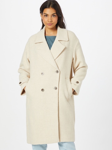 Manteau mi-saison TOM TAILOR en beige : devant