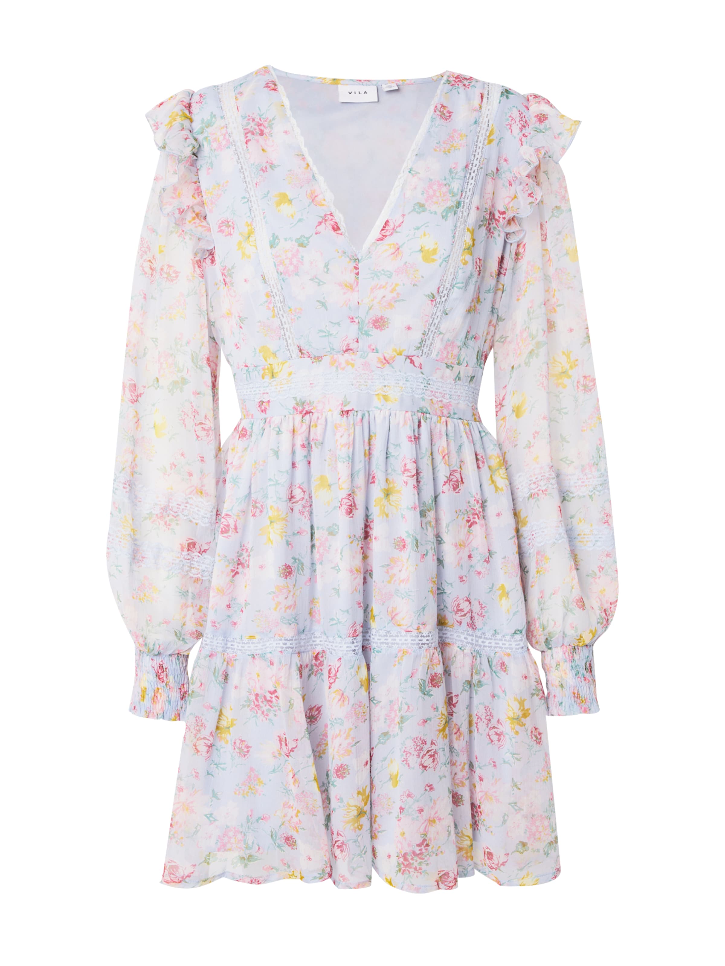 VILA Φόρεμα 'VIRoman' σε μπλε: μπροστά