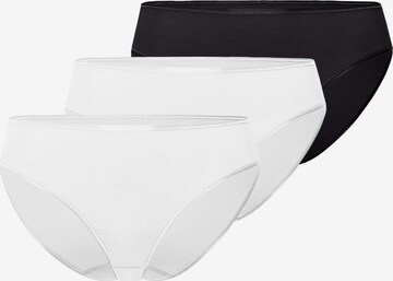Hanro Panty 'Cotton Seamless' in Black: front